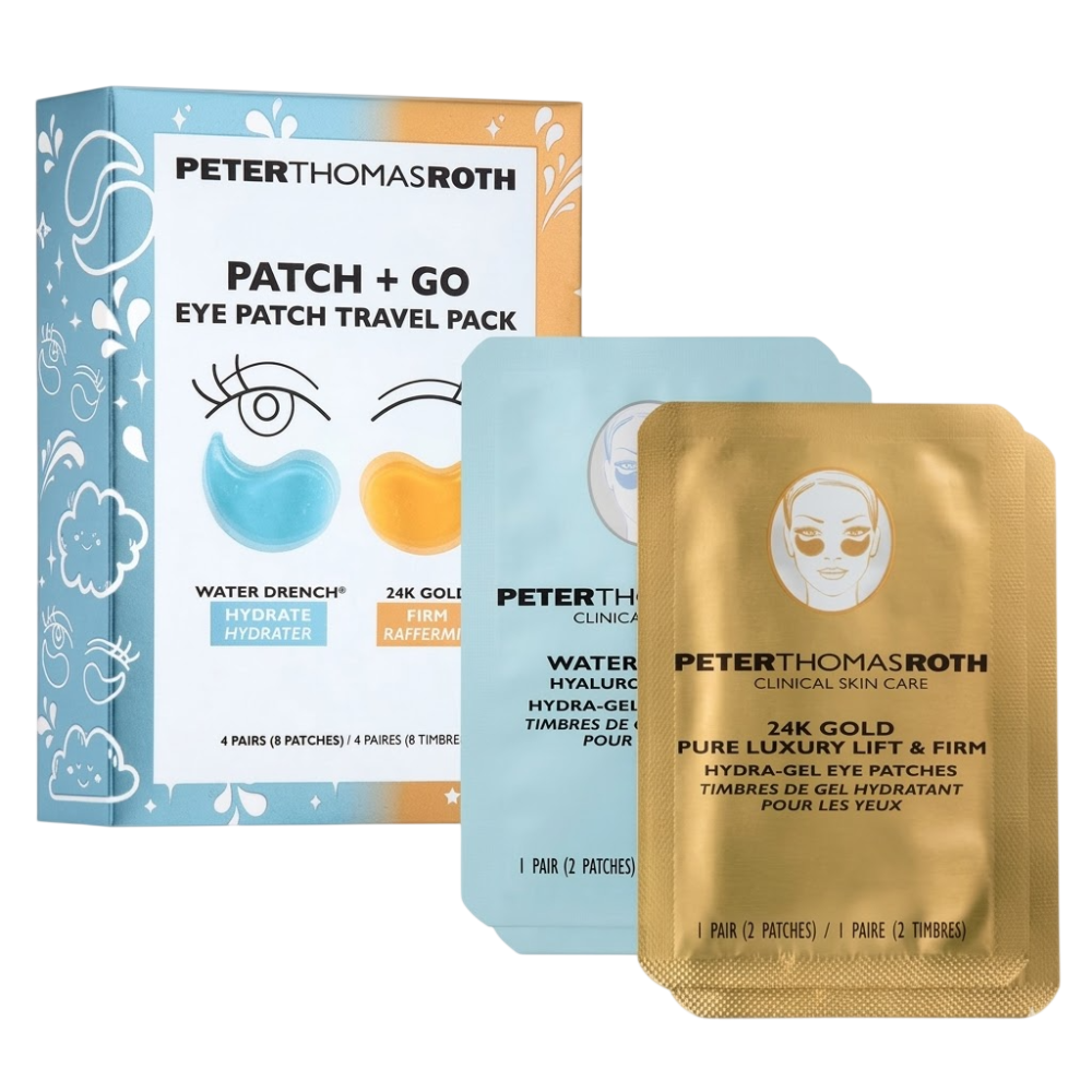 PETER THOMAS ROTH Eye Patch Travel Pack "Patch + Go" 4 пари - Дорожній набір патчів для очей